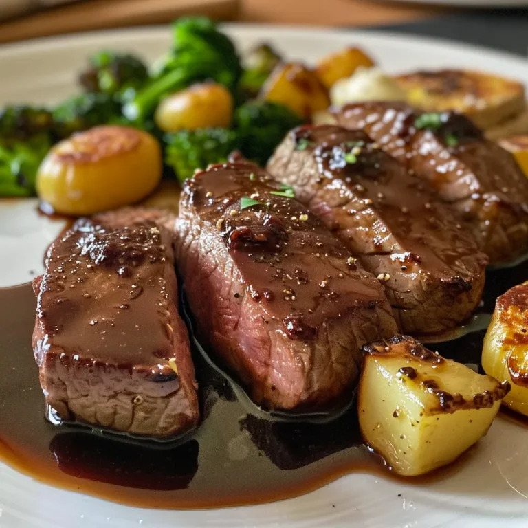 Nahaufnahme einer Rindfleisch-Brokkoli-Pfanne mit buntem Gemüse.
