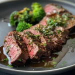 Tazón con Rindfleisch y Brokkoli, con un enfoque en los ingredientes frescos.