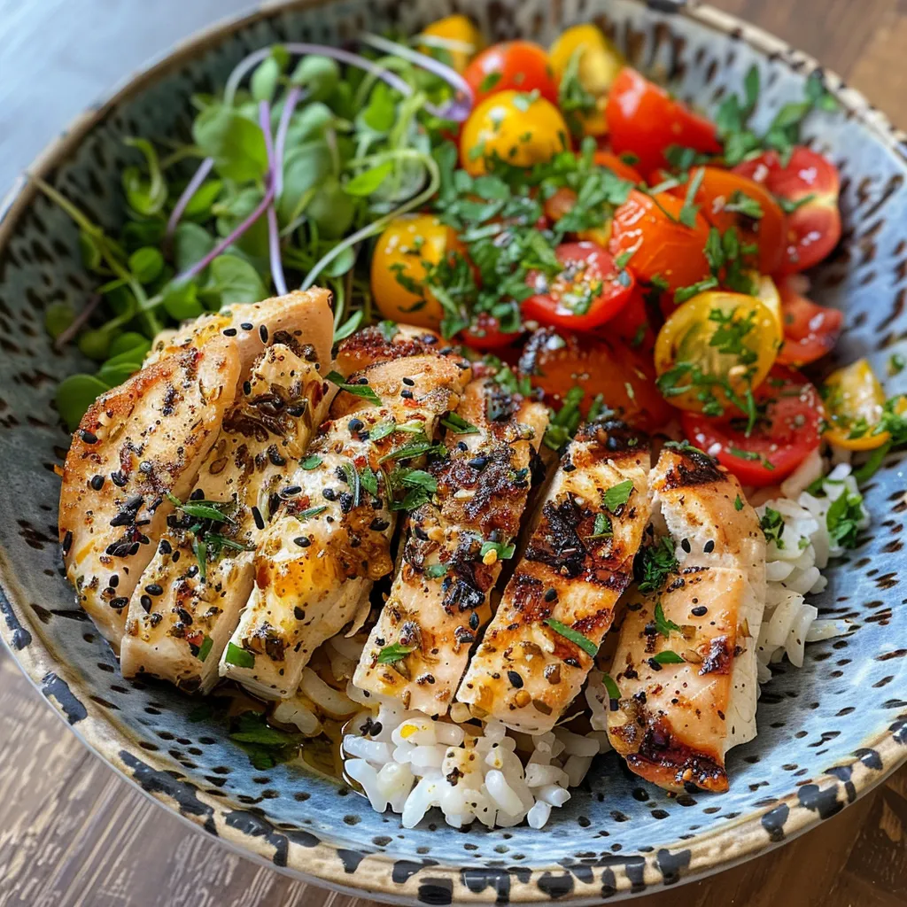['Side view of a plate of Zitronen-Hähnchennudeln with lemon slices.', 'Close-up of delicious lemon chicken pasta garnished with parsley.', 'Juicy Zitronen-Hähnchennudeln served in a bowl, highlighting lemon zest.', 'Freshly cooked Zitronen-Hähnchennudeln topped with chopped herbs.']